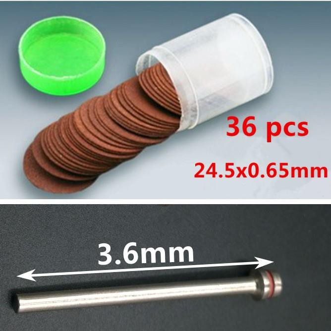 Bộ 36 đá cắt mini dùng cho máy khoan mài cắt cầm tay mini