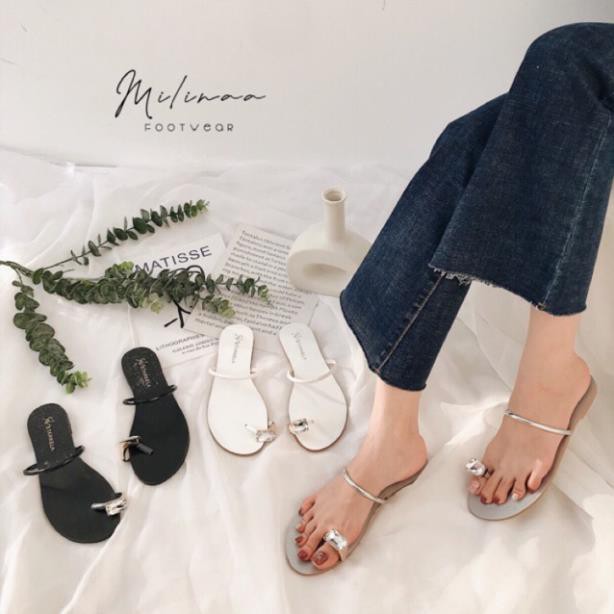 Giày Sandal Xỏ ngón dây ống hột xoàn-SD-0255 Mys Strore