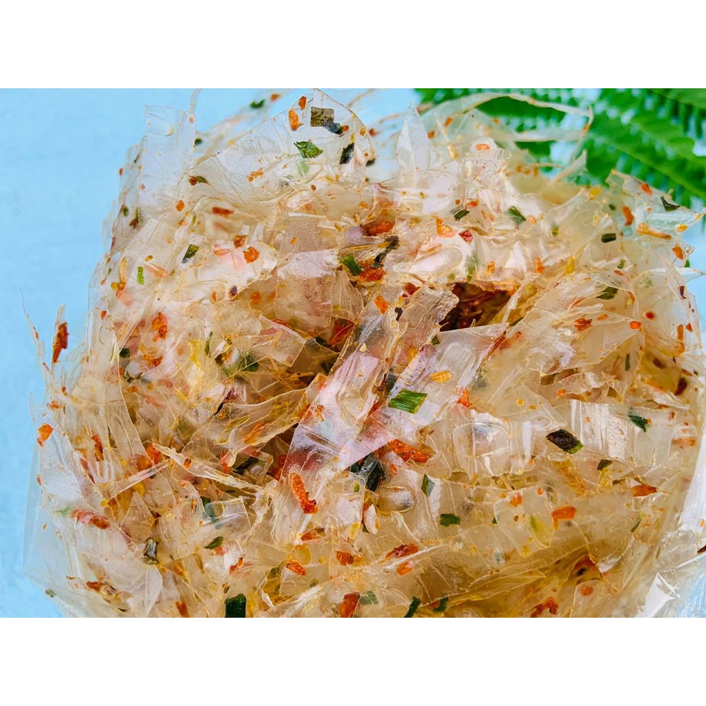 Bánh tráng sợi dầu hành tép