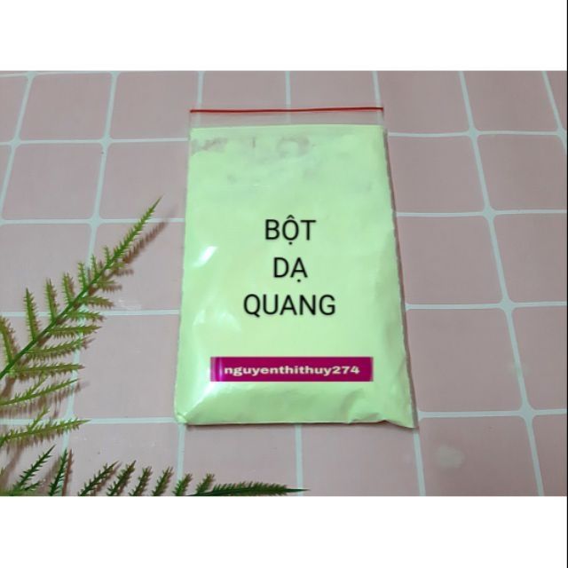 100g bột dạ quang nguyên liệu làm slime