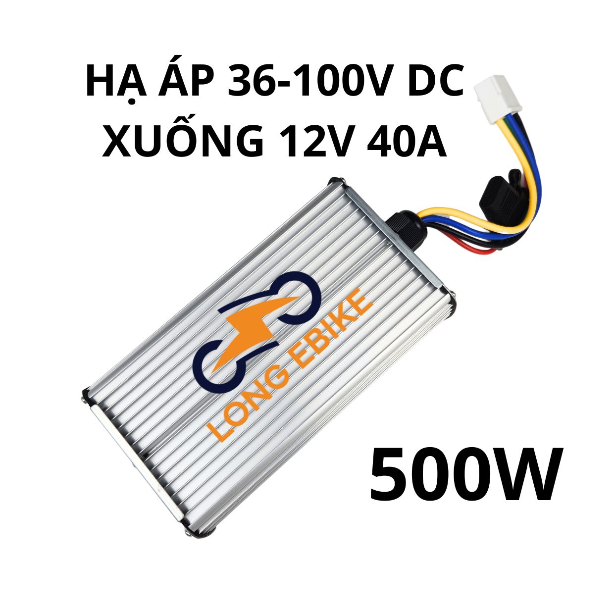 đổi nguồn xe điện 36-100v xuống 12v DC 40A Giá 490,000 Đồng*Miễn phí vận chuyển