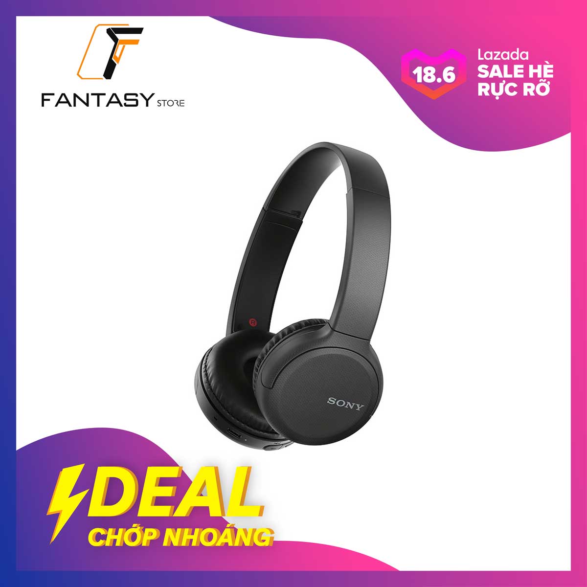 Tai nghe bluetooth sony wh-ch510 - hàng chính hãng