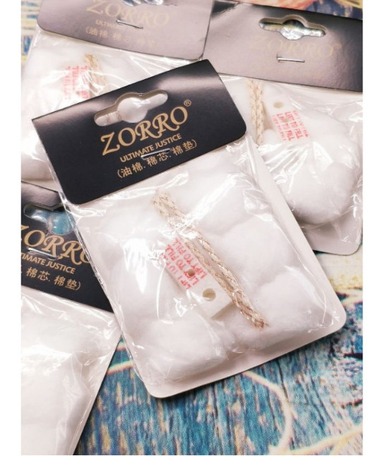 Combo 3 món : Bông gòn , chặn xăng, tim thay Zippo, Bông Chuyên Dụng Cho Zippo