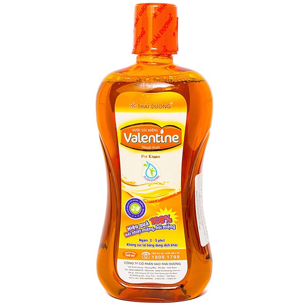 Nước Súc Miệng Valentine (500ml)