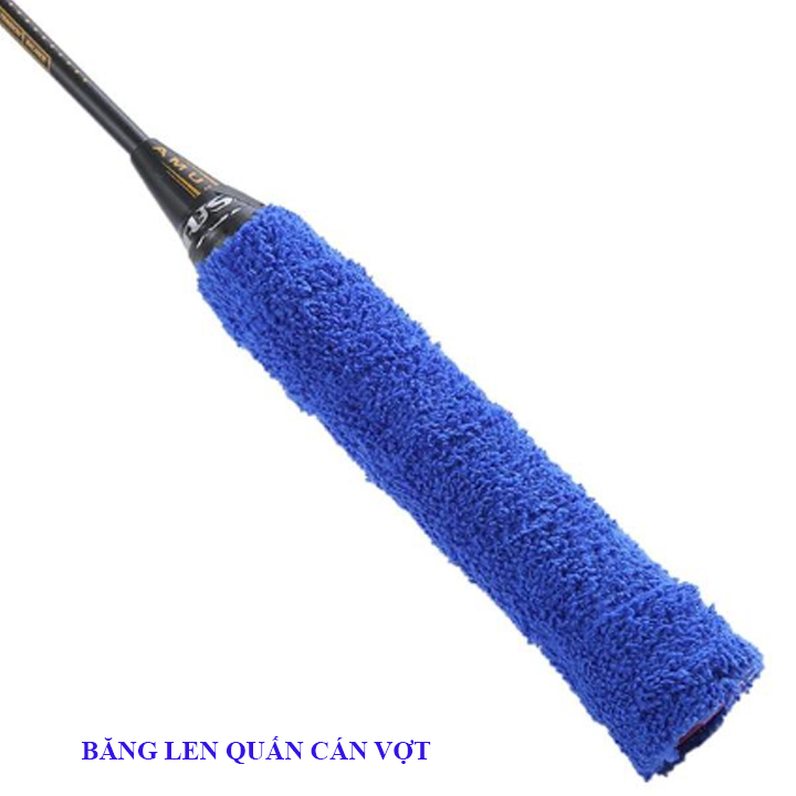 Băng len quấn cán vải vợt, cuốn cán vợt cầu lông tennis V1