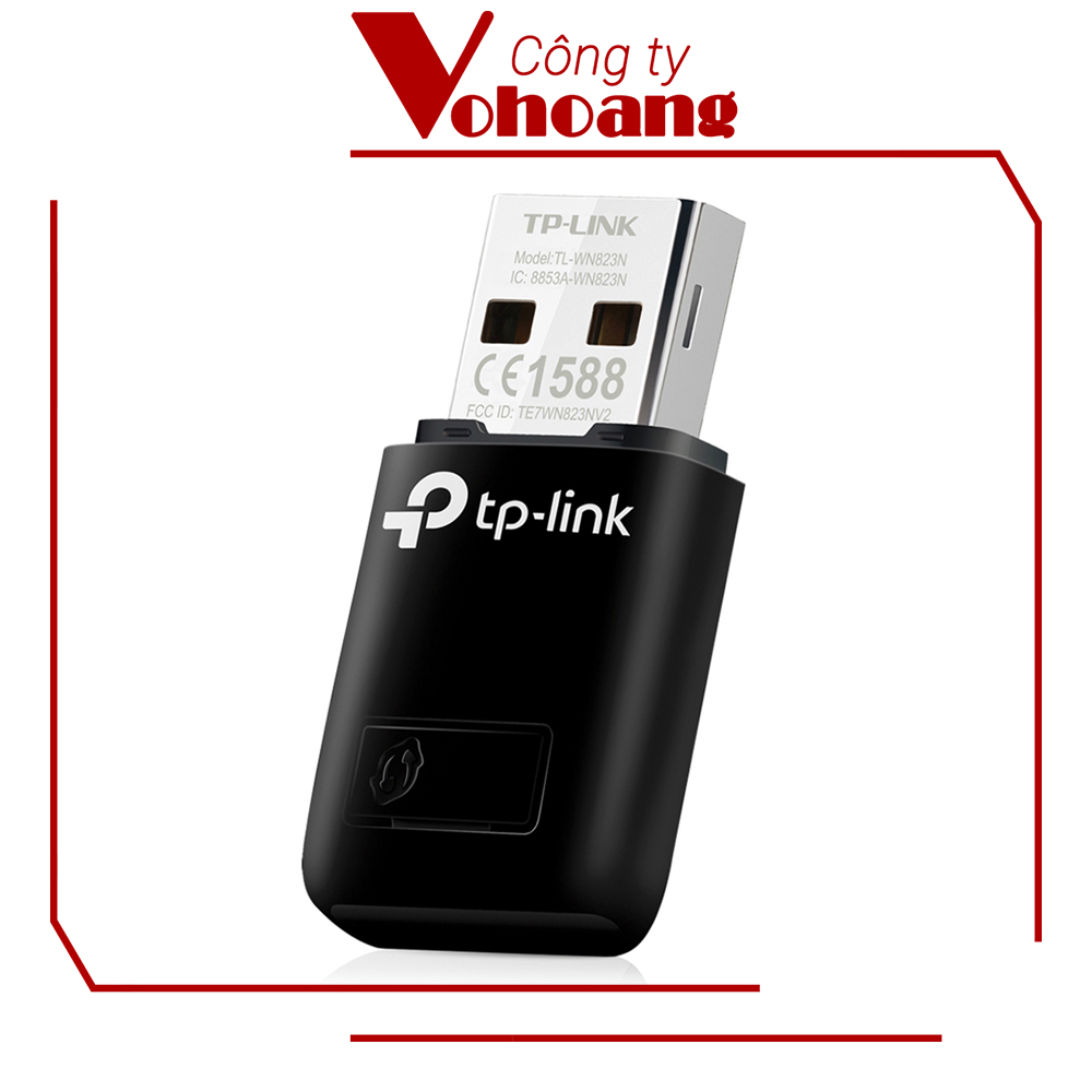 Tp-link - tl-wn823n - usb kết nối wi-fi chuẩn n 300mbps nhỏ gọn