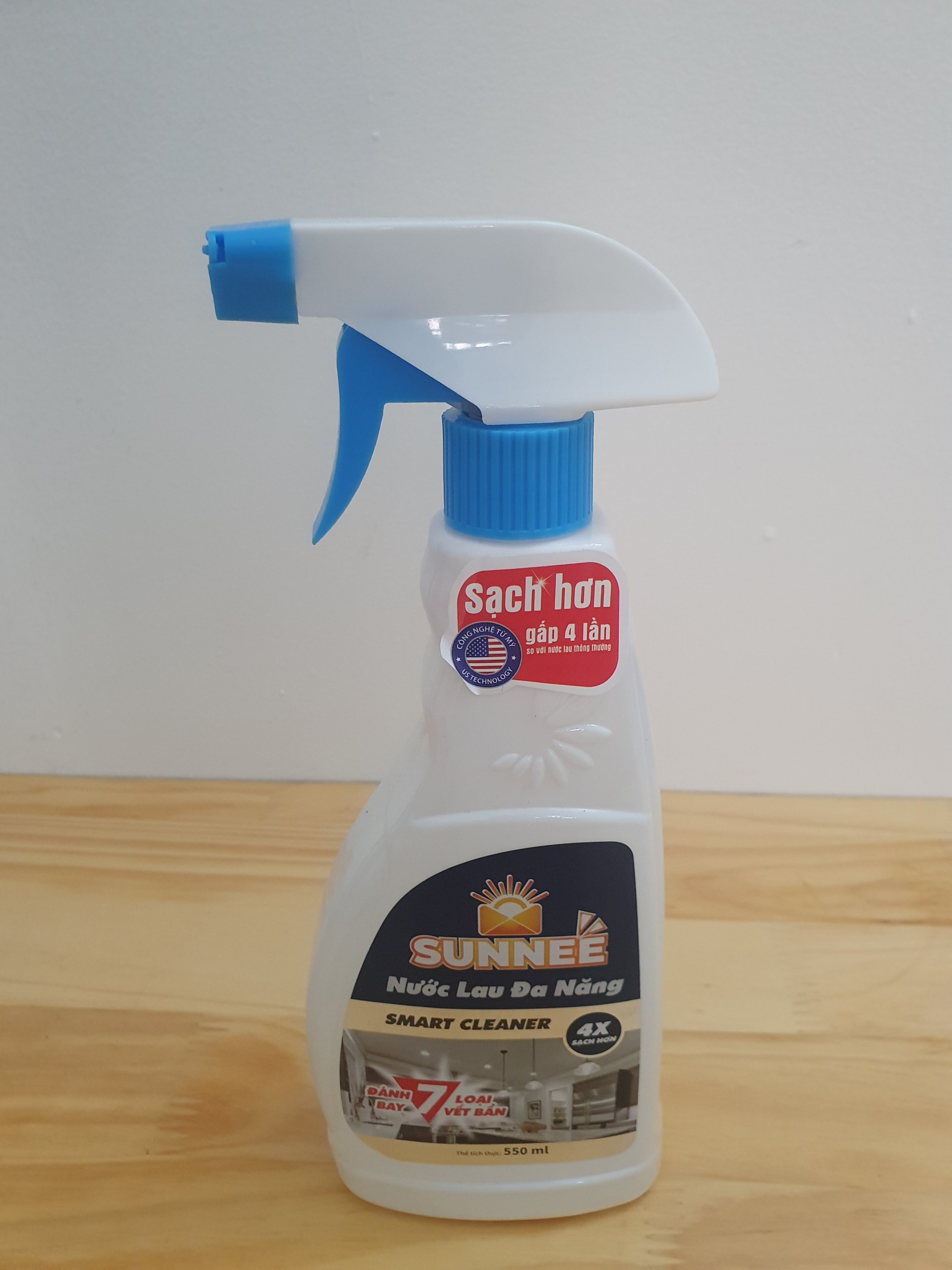 Nước lau đa năng sunnee smart chai 550ml