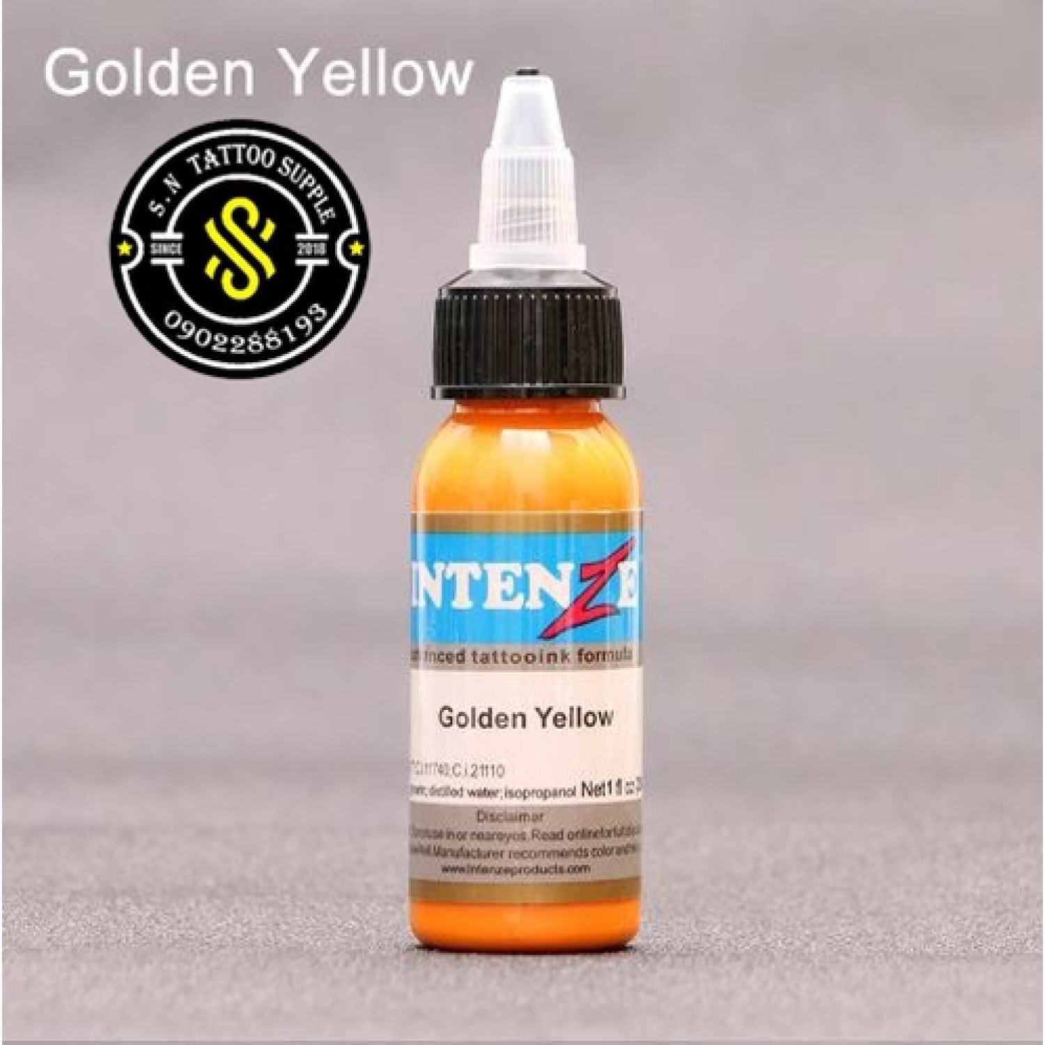 💝 Mực xăm intenZ màu cam 30ml