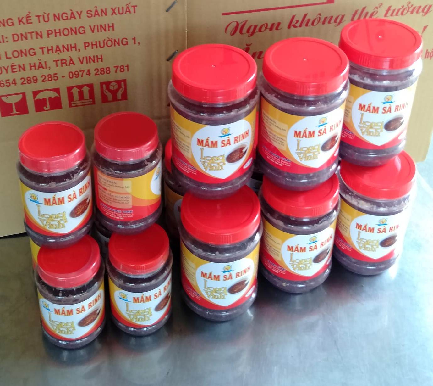 COMBO 02 HỦ MẮM SÀ RINH, ĐẶC SẢN TRÀ VINH 230g/hủ. Ngon không thể tưởng, ăn không thể quên