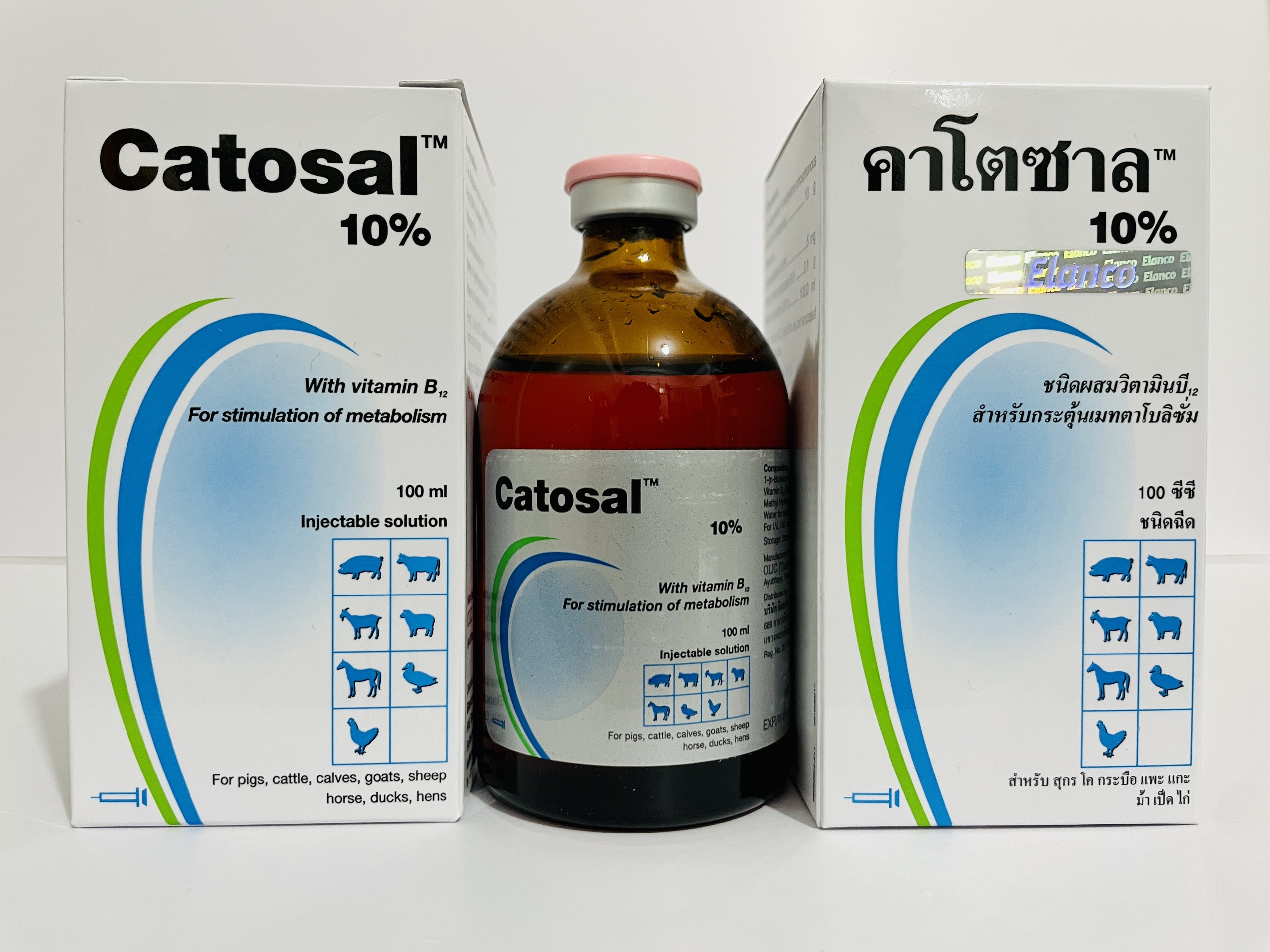 CATOSAL 10% - CHAI 100ML - CATOSAL THÁI (TẶNG KÈM KIM CHÍCH) CHO GIA CẦM