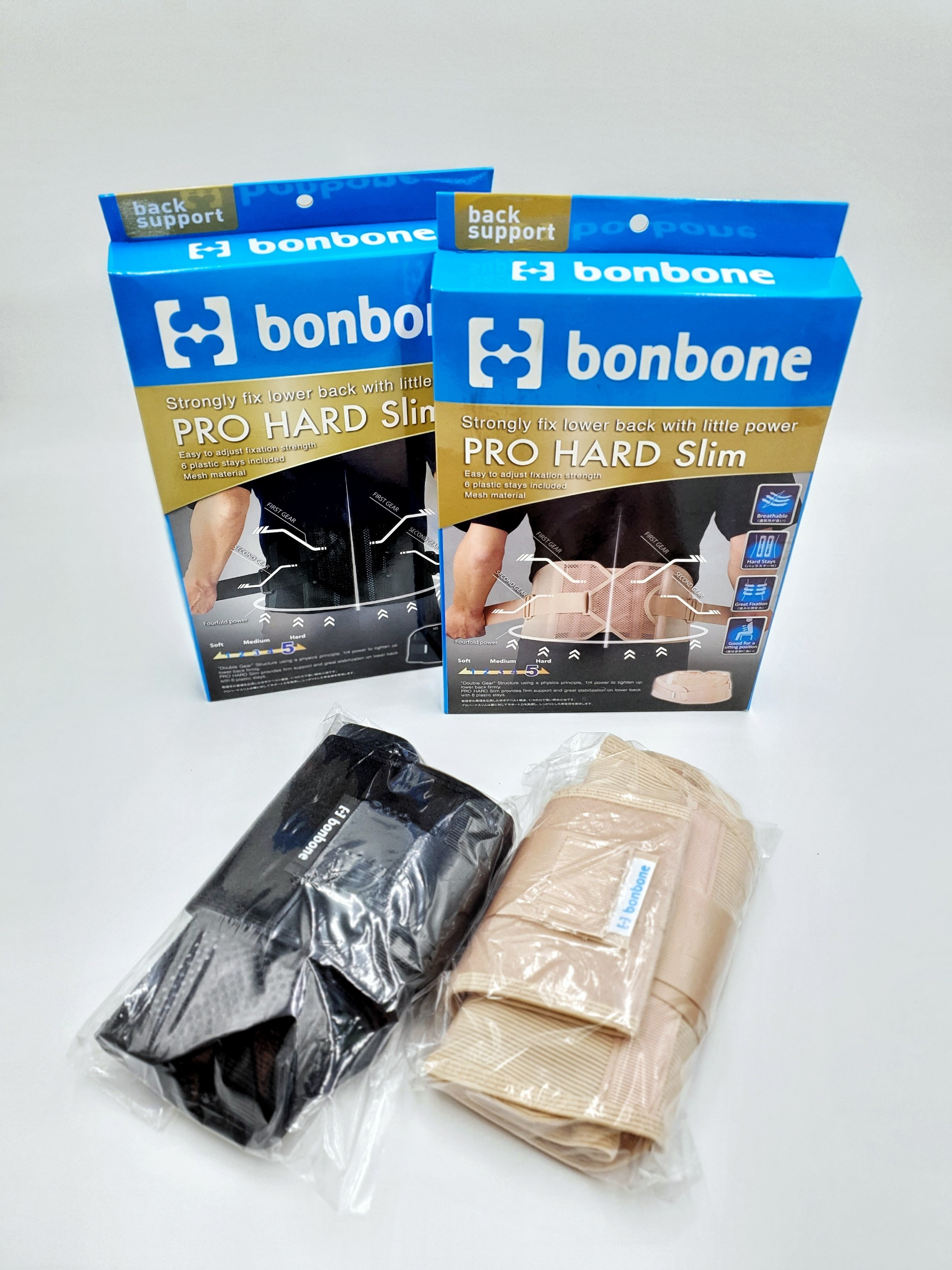 Đai lưng cột sống pro hard slim bonbone các size