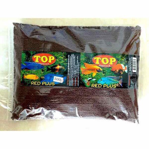 Thức ăn cá ali cichlid. top ali red plus gói 500gr a016. giúp cá lên màu nhanh và chóng giữ màu sắc tốt cho cá ali cichlid
