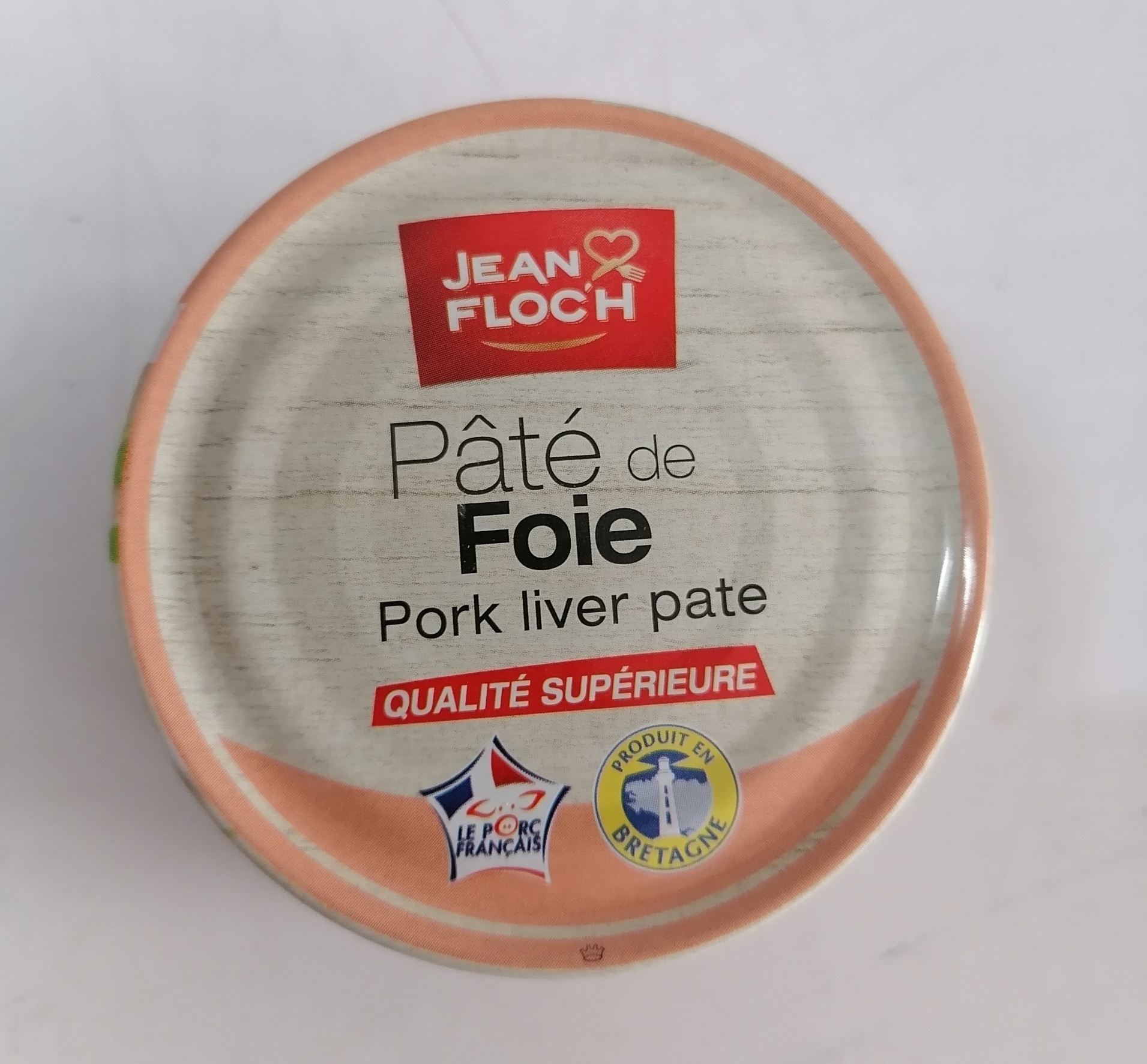 [78g – HỒNG] Pa tê gan heo [France] JEAN FLOCH Foie Pork Liver pate (alc-hk)