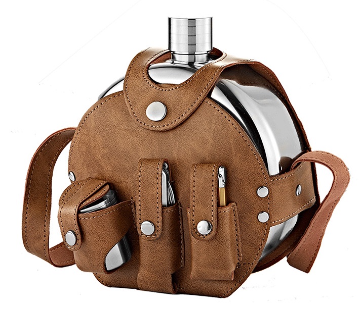 Bình inox cccp tròn 1,2 lít kèm dụng cụ đa năng