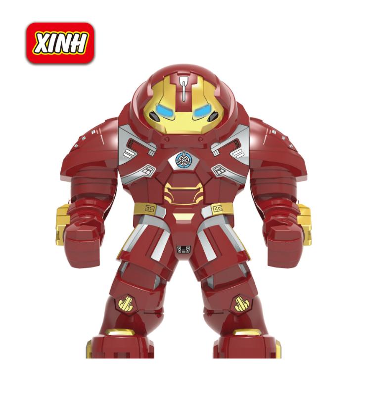 Đồ chơi lắp ráp minifigure bigfig hulkbuster 2.0 x1158