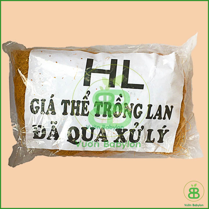 Xơ Dừa Sợi - Giá Thể Trồng Lan