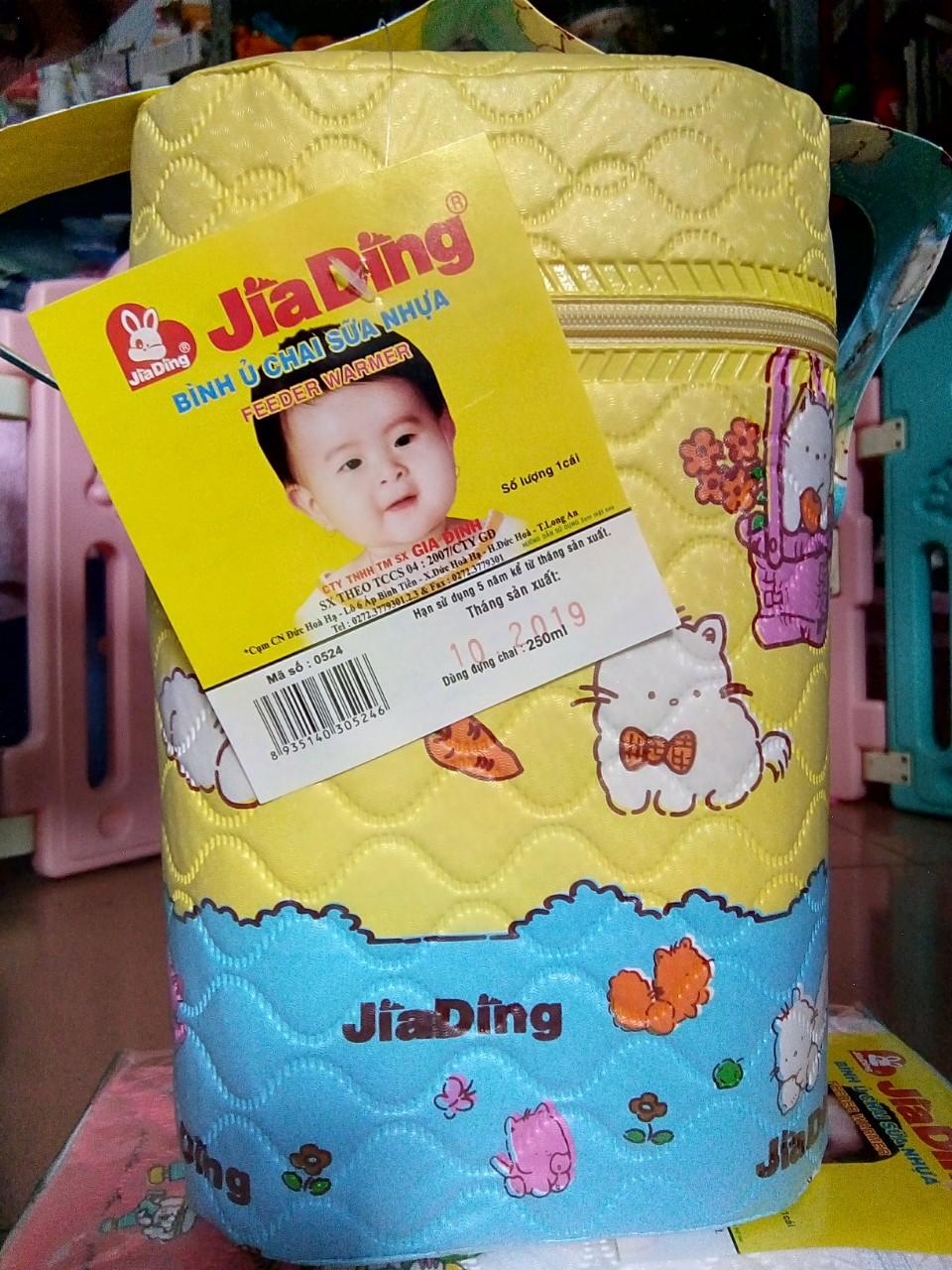 Bình ủ sữa đôi JiaDing hàng Việt Nam