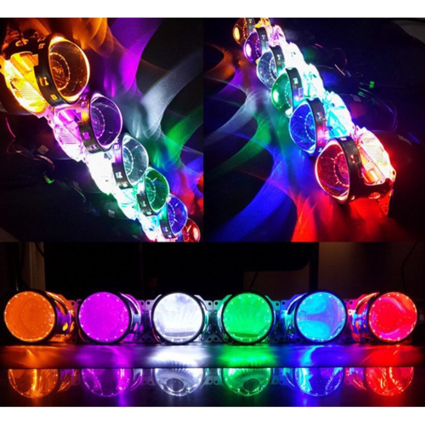 Vòng LED mắt quỷ lắp cho bi cầu 1.8 2.0 và 3.0 in nhiều màu lựa chọn