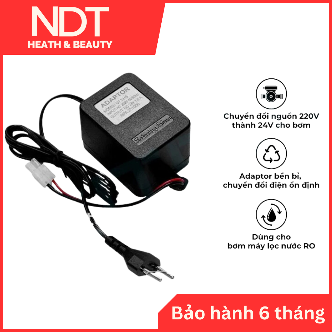 Adaptor bơm 24V dùng trong máy lọc nước