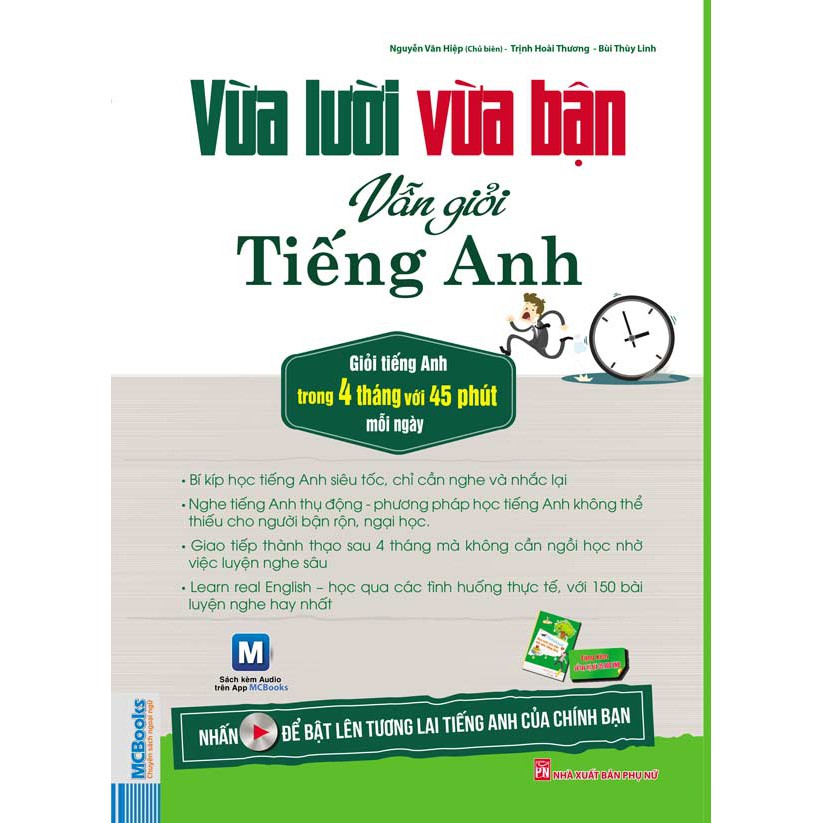 Sách - vừa lười vừa bận vẫn giỏi tiếng anh - mcbooks