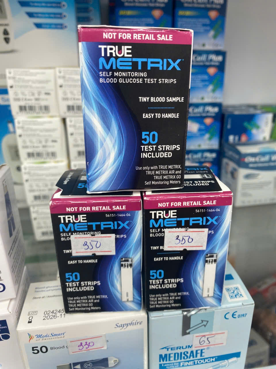 Que máy đường huyết True metrix date xa chính hãng