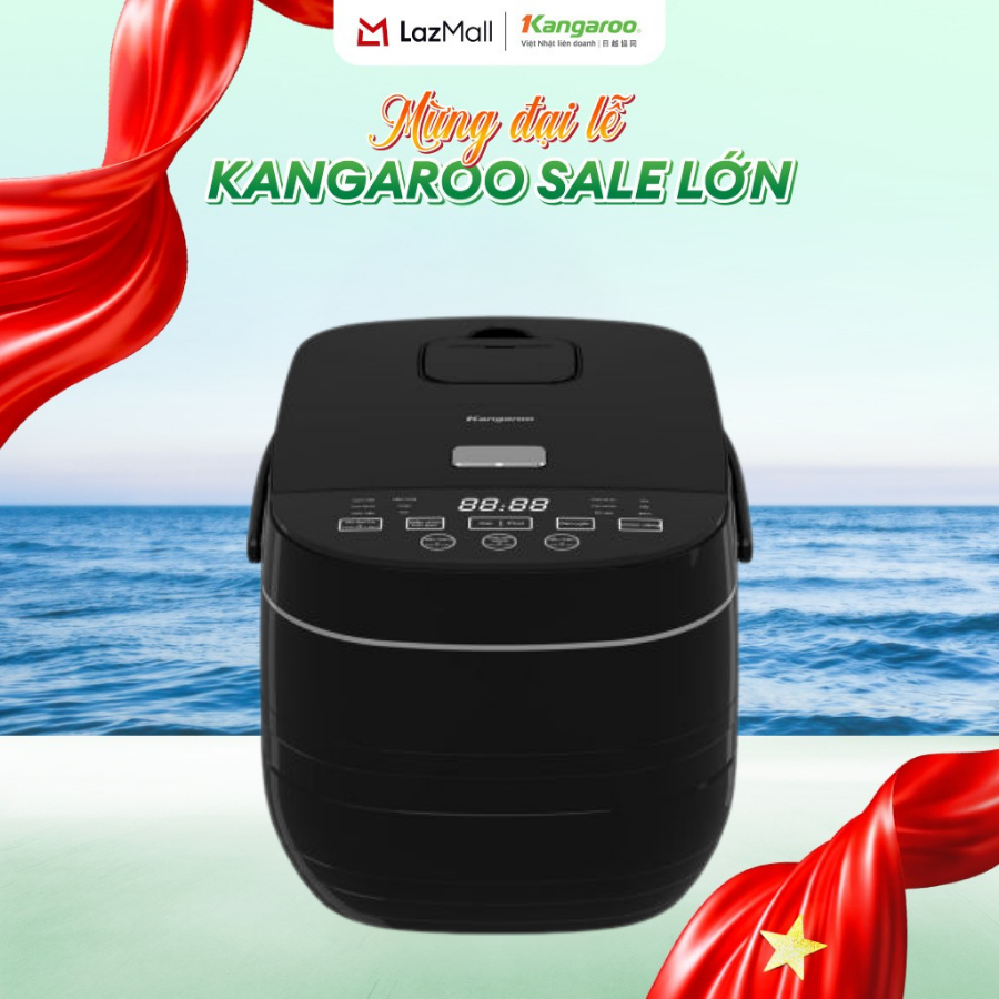 Nồi cơm điện cao tần 1.8L Kangaroo KGR18IH3 Công Suất 1300W - BH 1 năm