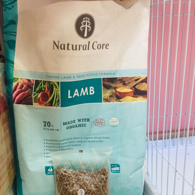 [HCM]Thức ăn nhập khẩu Hàn quốc Natural core vị cừu 1kg (Lamb) chất lượng đảm bảo an toàn đến sức khỏe người sử dụng cam kết hàng đúng mô tả
