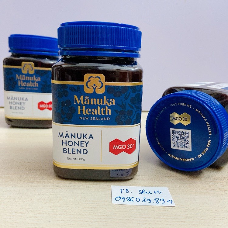 Mật ong manuka, honey manuka health mgo 30+ new zealand hộp 250g, 500g, 1kg - hsd 2025