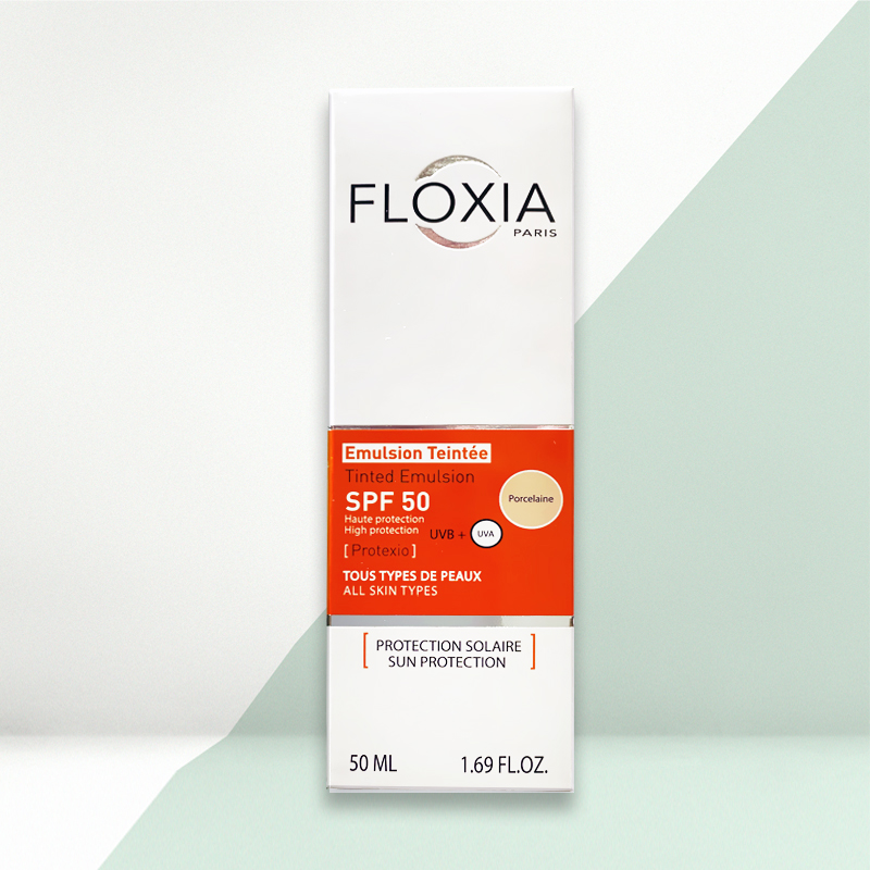 Kem chống nắng Floxia - Tinted Emulsion che khuyết điểm - HSD 2024