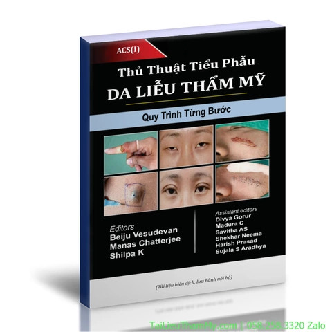 Thủ thuật tiểu phẫu Da liễu thẩm mỹ Quy trình từng bước | Tài liệu hướng dẫn tiểu da liễu