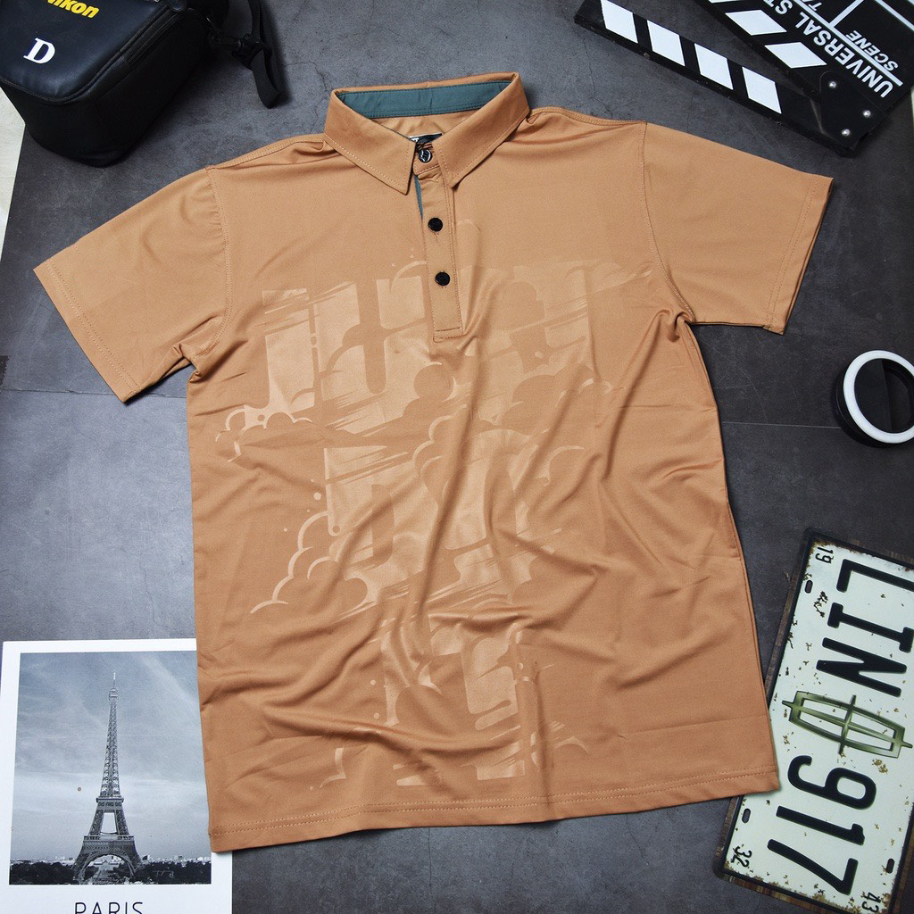 Áo thun thể thao nam cổ bẻ chất thun lạnh co giãn 4 chiều mã [T03] hàng VNXK. Áo thể thao nam có cổ