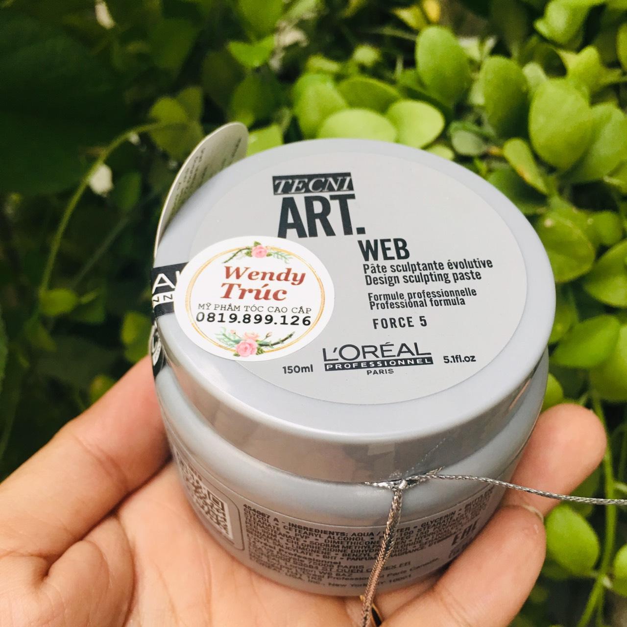 Sáp định hình siêu cứng tecni.art web paste 150ml