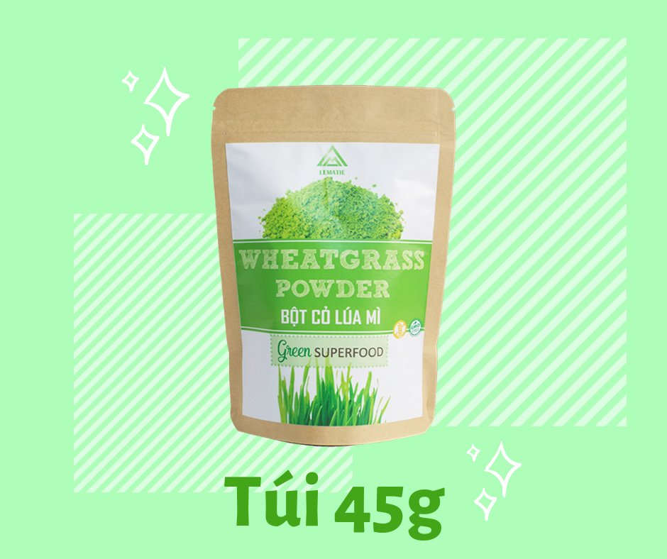 Bột cỏ lúa mì lematie