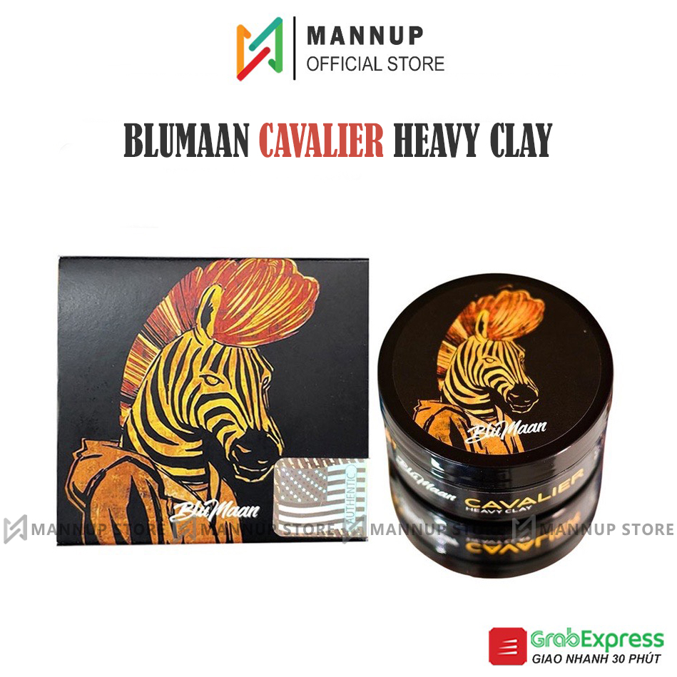 Sáp Vuốt Tóc Blumaan Cavarier Heavy Clay 74ml