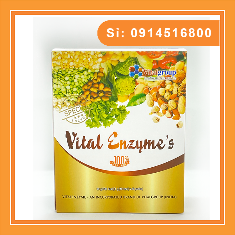 [HCM] Vital Enzyme bổ sung enzymes tự nhiên