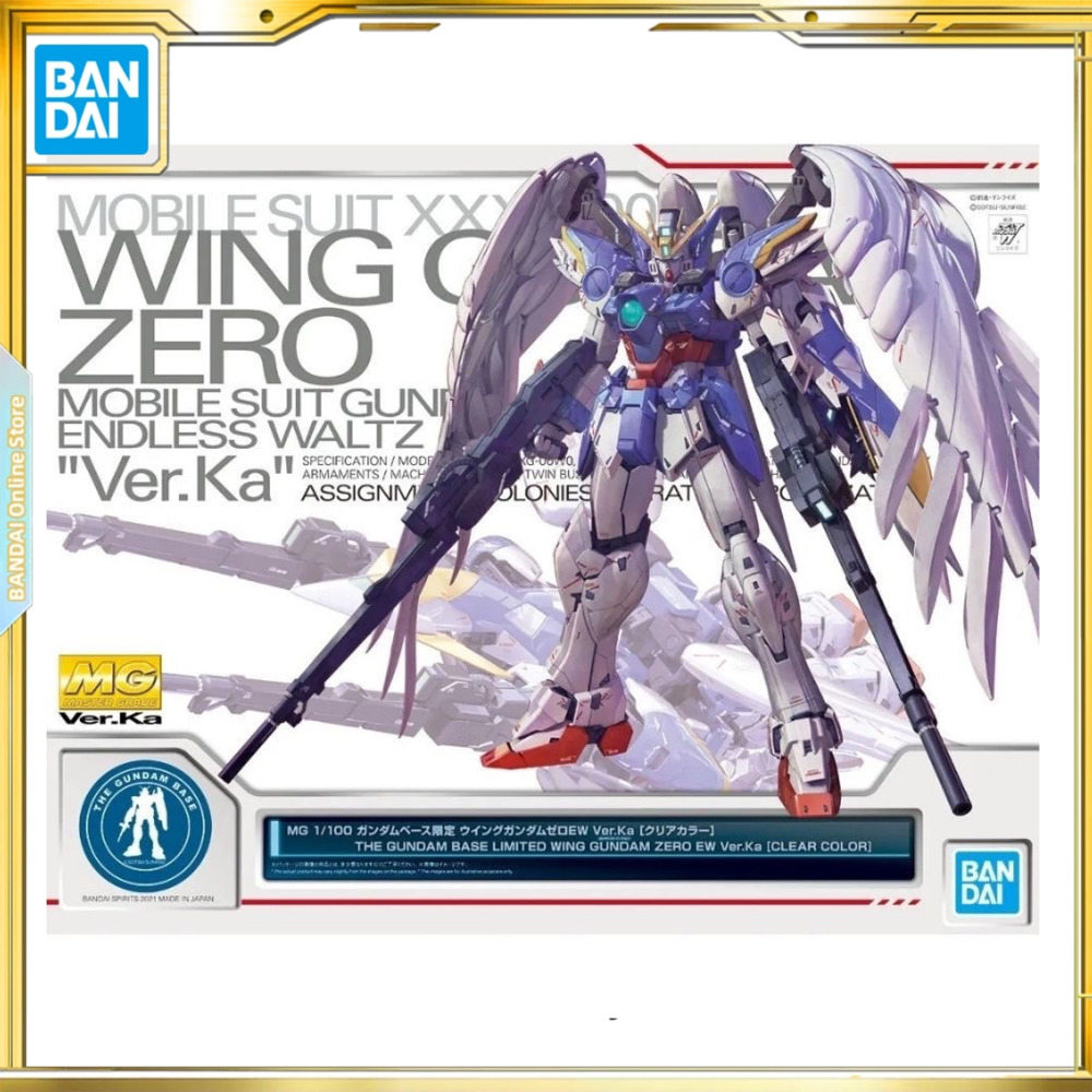 BANDAI MG 1 100 Base Limited Hair Loss Flying Wing Gundam Type Zero EW
