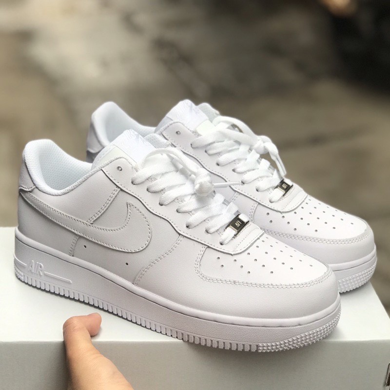 Giày Nike air force 1 trắng nam nữ, Sneaker hottrend 2021 full bill, box