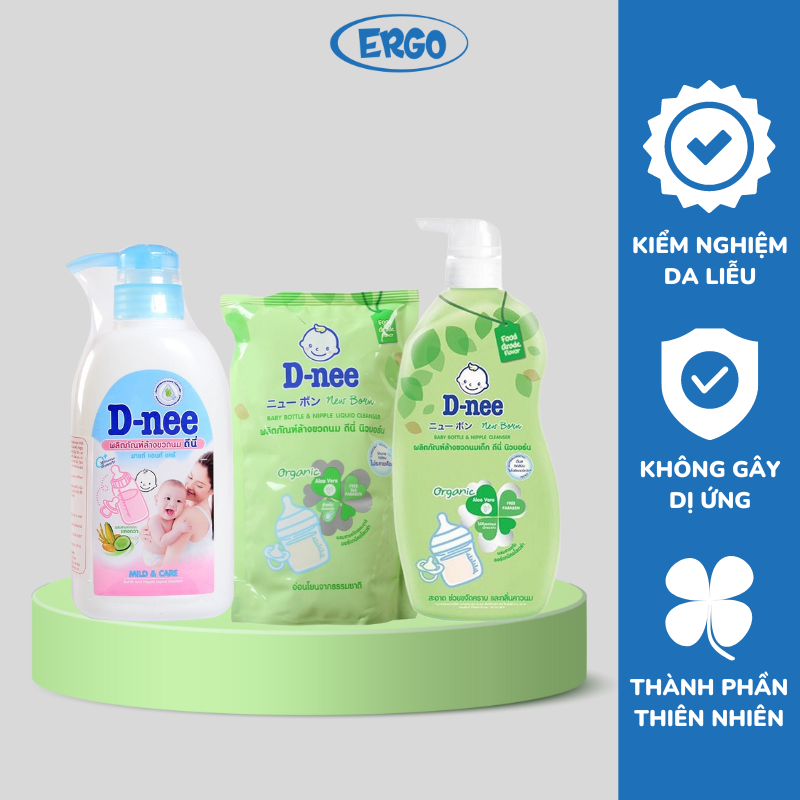Nước rửa bình chính hãng Dnee Đại Thịnh Nước rửa bình sữa Dnee