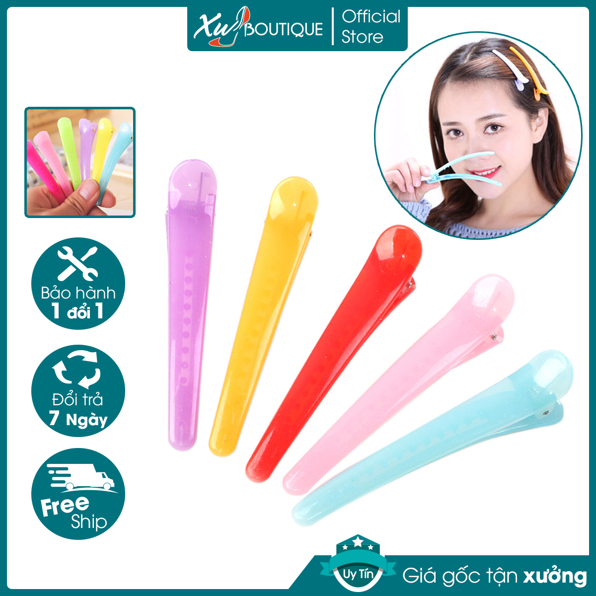 Kẹp tóc mỏ vịt