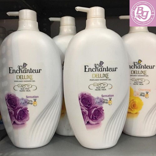 Sữa tắm nước hoa enchanteur deluxe 900g