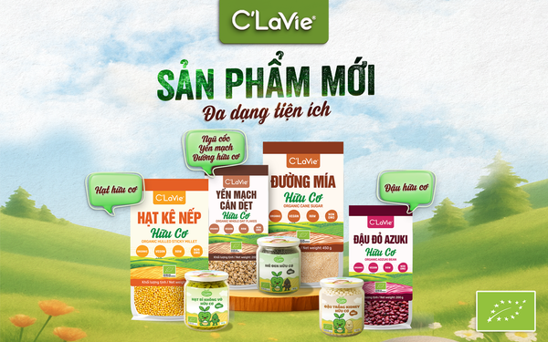 C'Lavie Organic Beans and Seeds Made in Vietnam for Babies to Eat from 6 Months Old