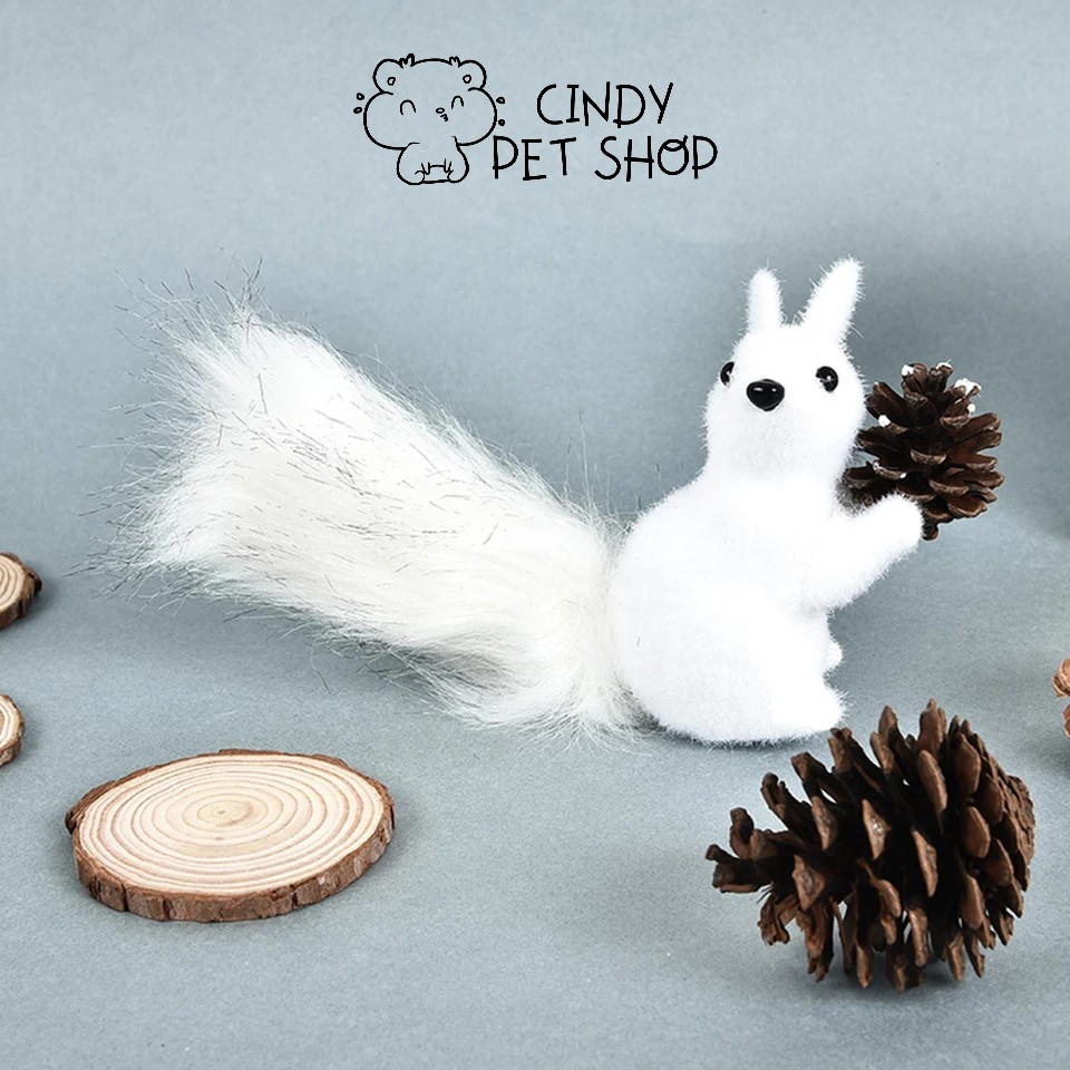 Quả thông mài răng - trang trí chuồng cho hamster, sóc bông, sóc đất, sóc bay úc...