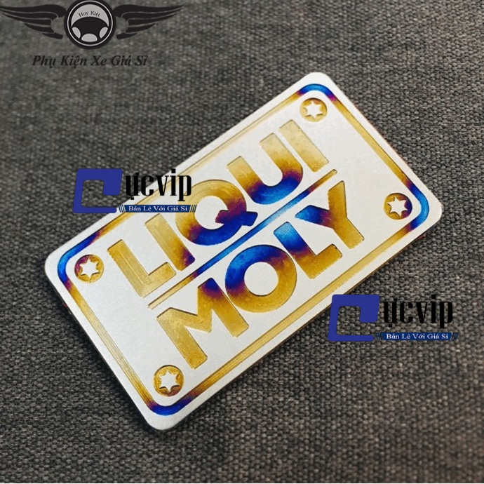 Tem Logo Chữ LIQUI MOLY Miếng Lớn Mẫu Mã Đẳng Cấp MS2559