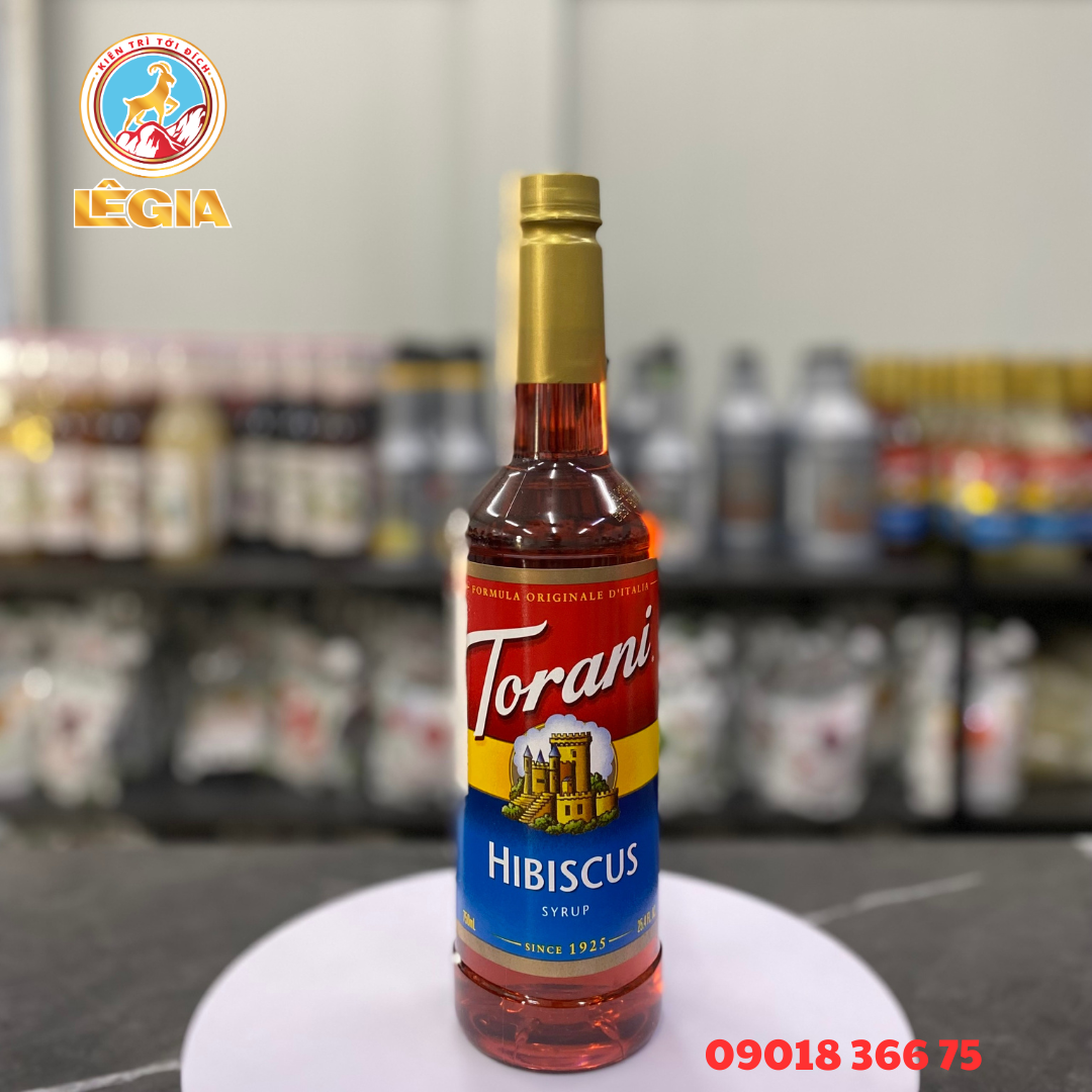 SIRO TORANI HOA DÂM BỤT 750ML - TORANI HIBISCUS SYRUP