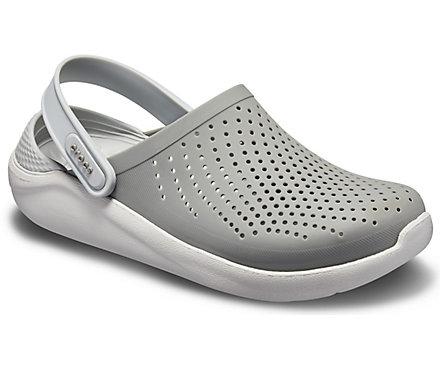 Sục Crocs-LiteRide siêu mềm êm- unisex (xám/xám)
