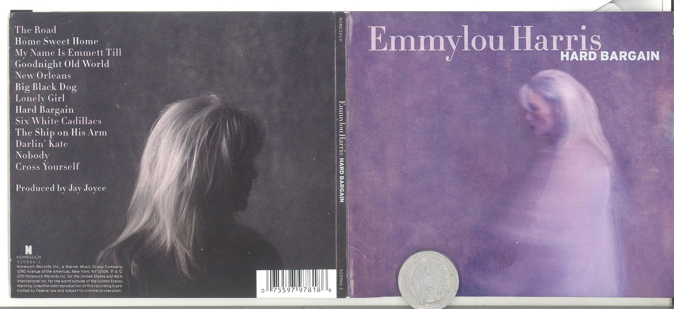 Stereomate - Đĩa nhạc - CD: Emmylou Harris - Hard Bargain