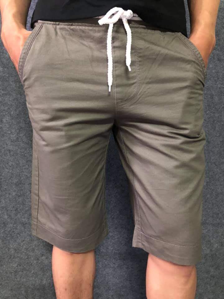 [ẢNH THẬT + FREESHIP MAX 15K] Quần short kaki lưng thun nam