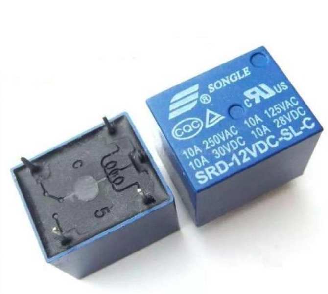 Combo 2 relay 12v 5 chân songle 12v-10a