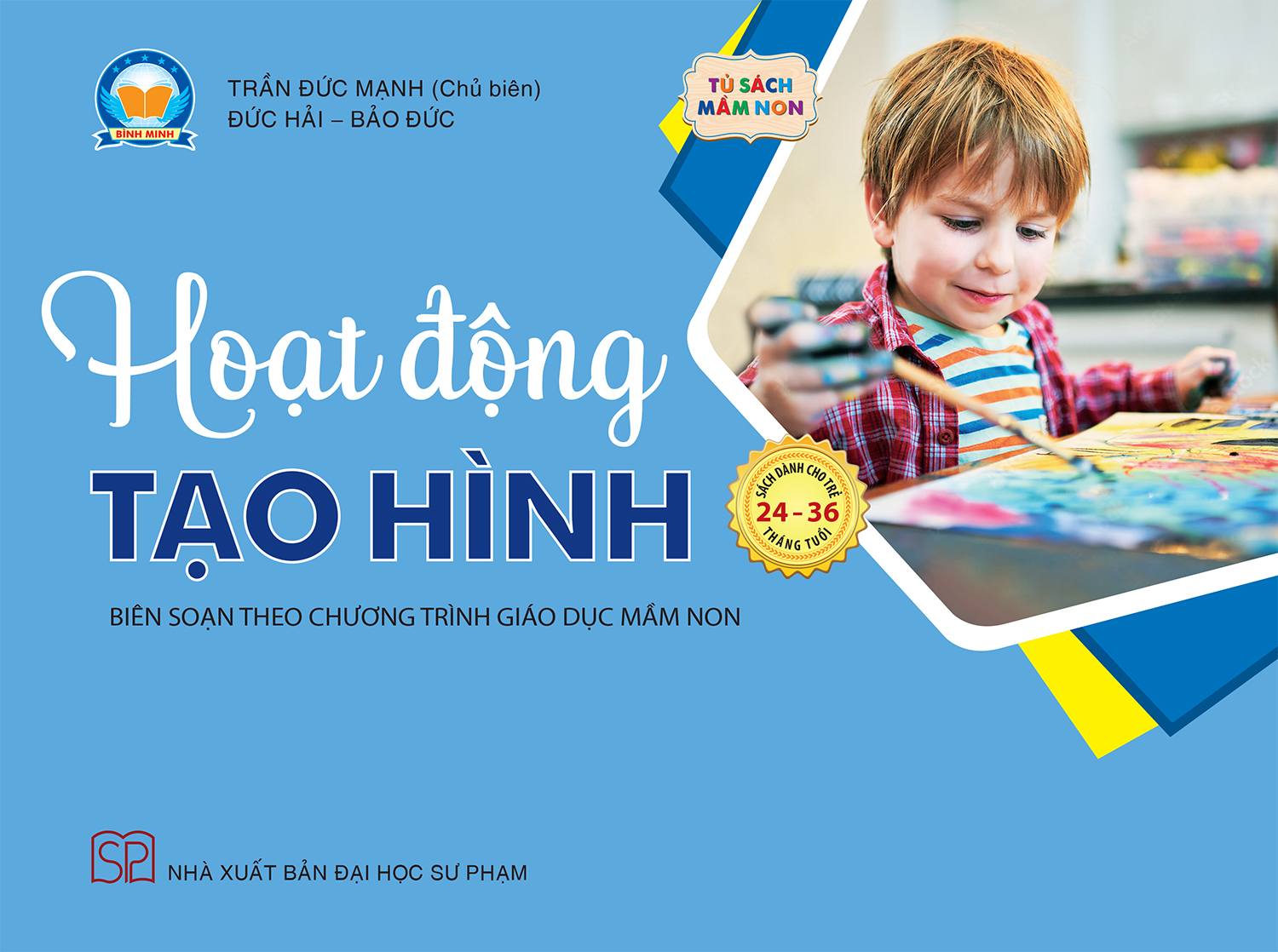 Sách Hoạt động tạo hình - Sách cho trẻ mầm non 24-36 tháng tuổi