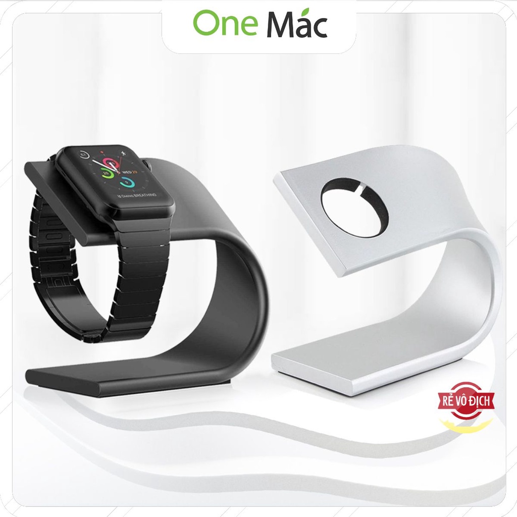 Đế sạc đồng hồ thông minh apple watch bằng hợp kim nhôm